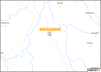 map of Baradahar