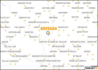 map of Baradah