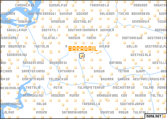 map of Baradail