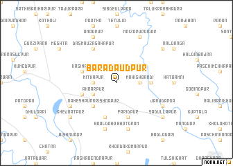 map of Bara Dāudpur