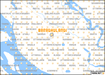 map of Bara Dhulandi