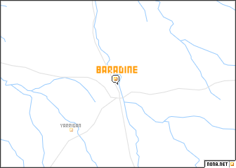 map of Baradine