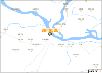 map of Baradogi