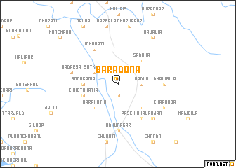 map of Baradona
