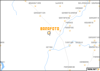 map of Barafoto
