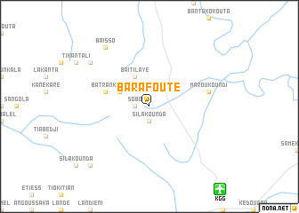 map of Barafoutè