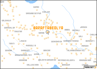map of Bar Āftāb-e ‘Olyā