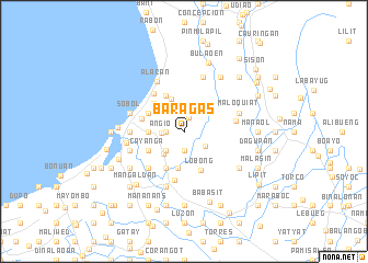 map of Baragas