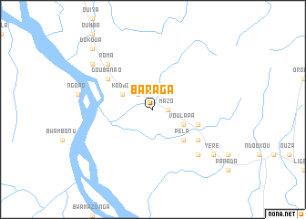 map of Baraga