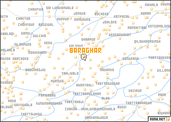 map of Barāghar