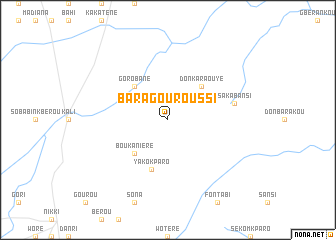 map of Baragouroussi