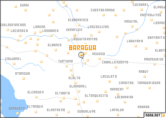 map of Baragua