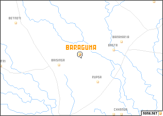 map of Baraguma