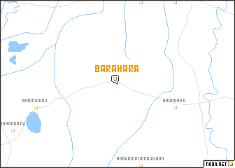 map of Barahara