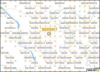 map of Barahit