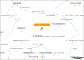 map of Barahona