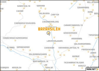 map of Barah Sīleh