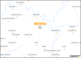 map of Barahui