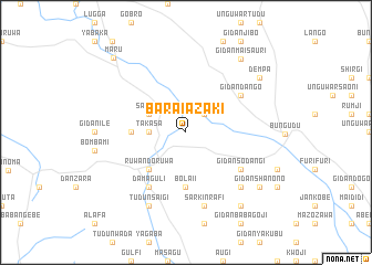 map of Baraia Zaki