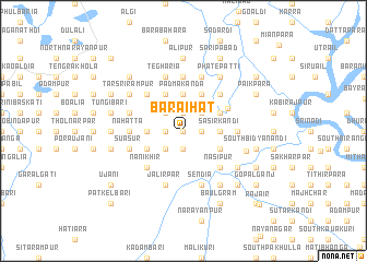 map of Baraihāt