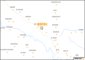 map of Bara II