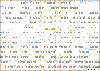 map of Barail