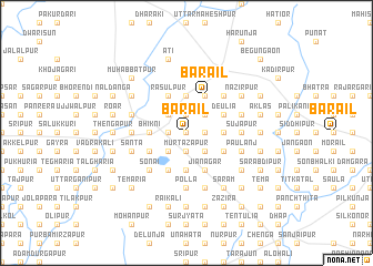 map of Bārail