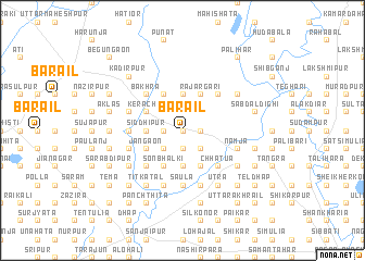 map of Barāil