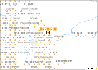 map of Bāraipur