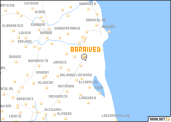 map of Baraived