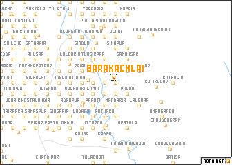 map of Bara Kachlai