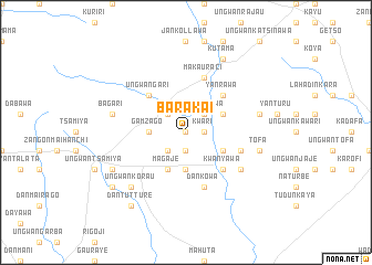 map of Barakai