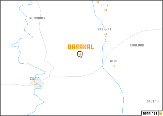 map of Barakal