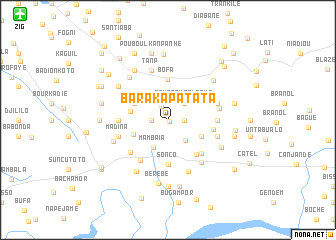 map of Baraka Patata