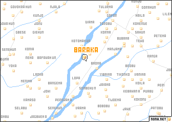 map of Baraka