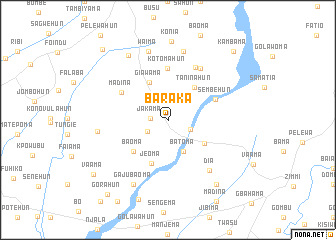 map of Baraka