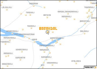 map of Barakdāl