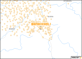 map of Bara ki Kholi