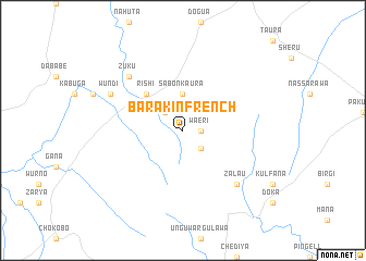 map of Barakin French