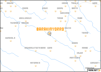 map of Barakin Yorro