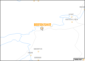 map of Barakshin