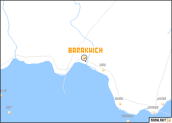 map of Barakwich