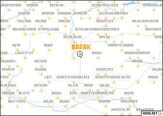 map of Barak