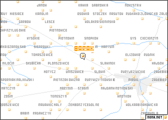 map of Barak