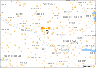 map of Barale