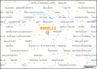 map of Baralle