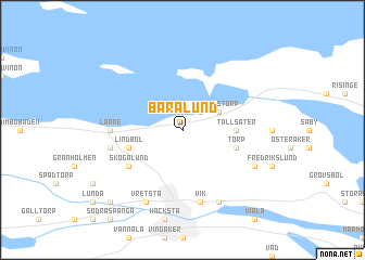 map of Baralund