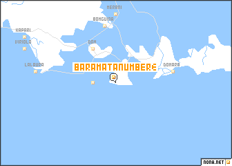 map of Baramata Number 4