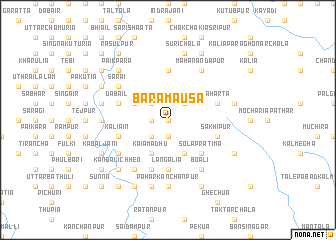 map of Bara Mausa