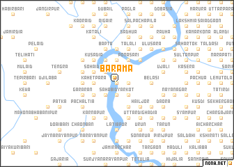 map of Barāma